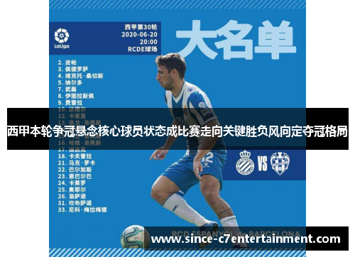 西甲本轮争冠悬念核心球员状态成比赛走向关键胜负风向定夺冠格局